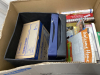 (3)BOXES -CUISINART COFFEE MAKER, COOKBOOKS - 3