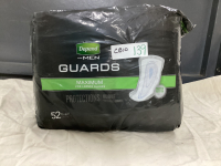 BAG OF DEPENDS GUARDS FOR MEN - 52 PACK