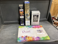 DIAMOND ART, LATCH HOOK, PAINT BY NUMBER KITS