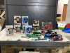COLLECTIBLE TOYS - SPIDERMAN LUNCH BOX, POP HERO'S, MARVEL COMIC BELTS & SUSPENDERS, SESAME STREET