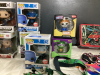 COLLECTIBLE TOYS - SPIDERMAN LUNCH BOX, POP HERO'S, MARVEL COMIC BELTS & SUSPENDERS, SESAME STREET - 3