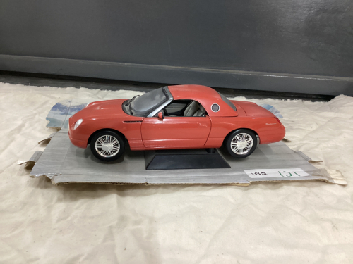 DIE CAST COLLECTOR CAR - T-BIRD CONVERTIBLE