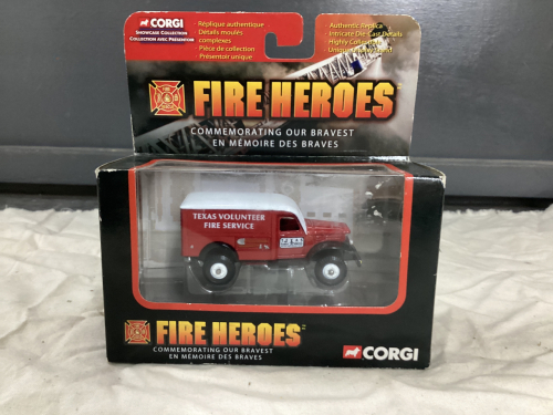 CORGI DIE CAST COLLECTOR TEXAS FIRE SERVICE TRUCK