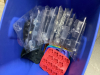 GOOD LIDDED TOTE FULL OF CHOCOLATE MOLDS - 4