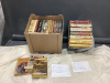 (2) BOXES W/ (85) WESTERN BOOKS - VARIOUS AUTHORS