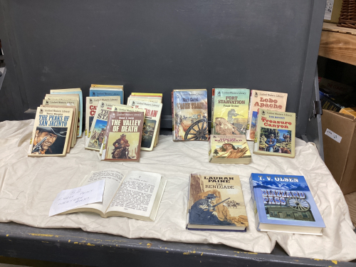 LARGE PRINT WESTERN BOOKS