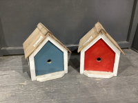 (2) BIRD HOUSES