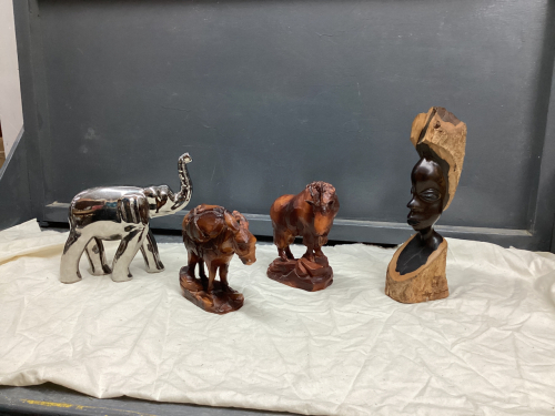 ANIMAL DECOR & TRIBAL CARVING IN WOOD