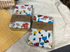 BOX OF NEW TEA TOWELS, COTTON NAPKINS, AND (6) PLACEMATS - 2