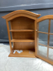 KNICKNACK SHELF W/ DOOR - WALL MOUNT OR SHELF - 3
