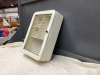 COUNTRY STYLE NICKNACK SHELF W/ WIRE DOOR - 2