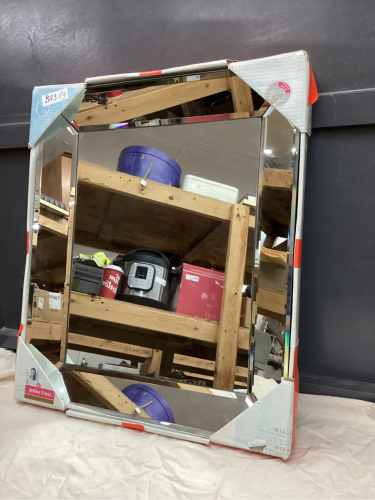 BEVELLED WALL MIRROR