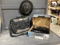PS 3 , HARD HAT, LAPTOP BAG