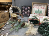 BOX OF CHRISTMAS DECOR - 2