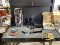 BOX W/TRIM LINE, WEATHER FRONT, CALIPERS, AIR REGULATORS, CAR WARMER