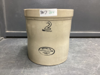 MEDALTA POTTERIES MEDICINE HAT CROCK