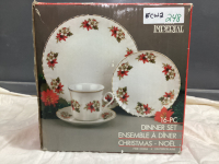 IMPERIAL 4-PLACE CHRISTMAS DINNER SET
