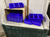 BLUE PLASTIC ORGANIZERS