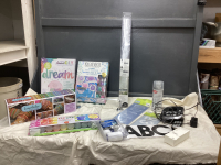 BOX OF CRAFTING ITEMS & CRAFT KITS