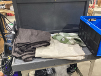 COLLAPSIBLE CRATE WITH CURTAINS - BLACK OUT TYPE - PROCEEDS BEING DONATED TO: RIDE FOR KIDS