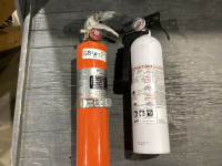 2 FIRE EXTINGUISHERS