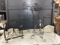 METALWORK PLATE AND FRAME DISPLAYS, COOKBOOK HOLDER