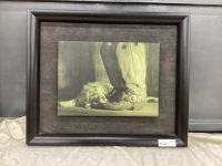 DOG W/ COWBOY BOOT PICTURE