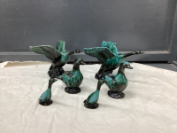 (6) SMALL UNMARKED BMP BIRDS