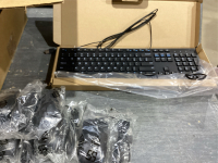 DELL KEYBOARDS (16) & MOUSE (16) - CORDED