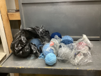 BAG OF KNITTING WOOL