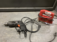 POWER MAX JIG SAW + B&D DRILL