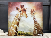 GIRAFFE PICTURE ON CANVAS