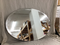 OVAL WALL MIRROR - NO HANGERS