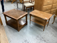 TWO LIVING ROOM TABLES