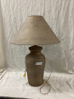 TABLE LAMP- POTTERY BASE