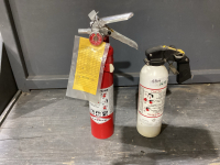 2 FIRE EXTINGUISHERS