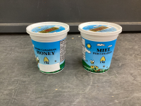(2) CONTAINERS PHILPOTT HONEY - UNPASTEURIZED