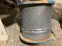 PART SPOOL OF 5/16&rdquo; GALVANIZED BRAIDED CABLE