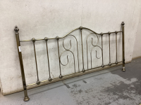 BRONZE LOOK FOOTBOARD - KING SIZE