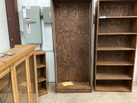 WOODEN BOOKSHELF