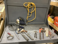 TOTE OF TOOLS & MISC
