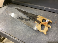 (2) HAND SAWS. - ONE IS DISSTON.