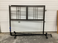 METAL HEADBOARD & FRAME - QUEEN
