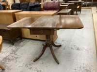 DUNCAN PYFFE STYLE TABLE W/ SMALL DRAWER