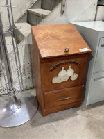 WOOD POTATOE/ONION BOX W/ DRAWER