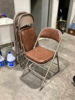 (4) FOLDING CHAIRS
