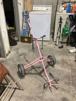 PINK DURA PRO COLLECTION GOLF BAG CART
