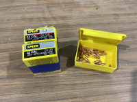 (1)BUNDLE + (1) PART BOX SPEER. 22 CAL, 55 GRAIN PROJECTILES