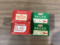 (2) BUNDLES OF (2) EACH HORNADY + CIL