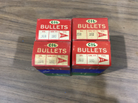 (4) BOXES OF CIL PROJECTILES